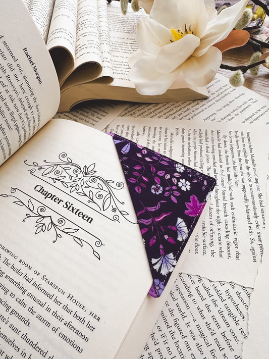 Fabric Corner Bookmark