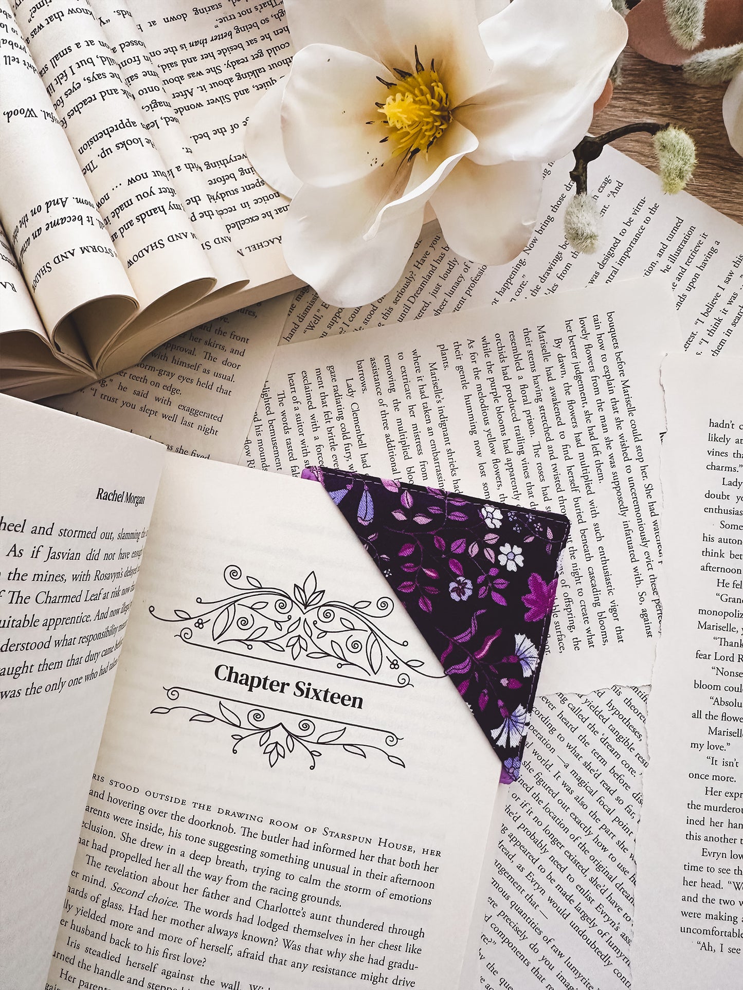Fabric Corner Bookmark