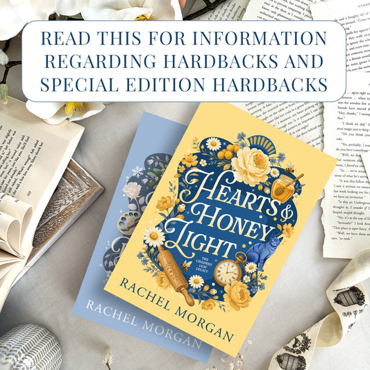 INFORMATION: Standard Hardbacks and Special Editions of FROST and HEARTS